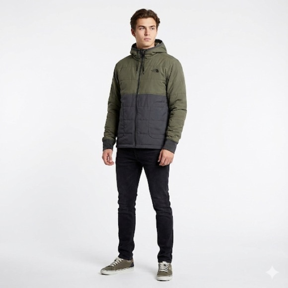 The North Face Other - The North Face Men's Olive and Gray Puffer Jacket